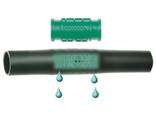 Dryppslange 16mm AquaBridge , 2,0 l/T, 0,33m, 400m