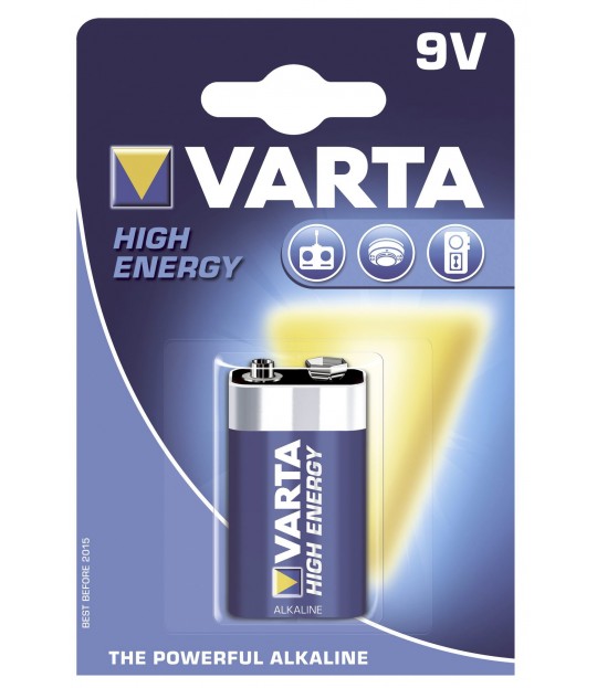 Batteri Varta High Energy 6LR61 9V