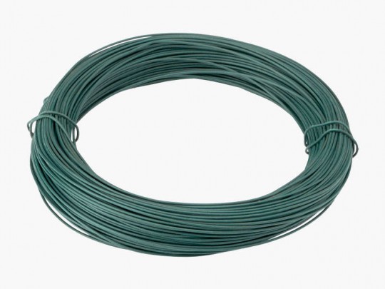 Topptråd grønn plastbelagt, 3,5/4,0mm 102 meter