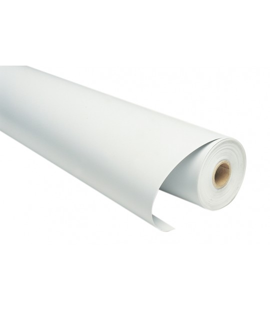 Plastfolie pakking tunnelplast, 1,40x100m, 40my Hvit