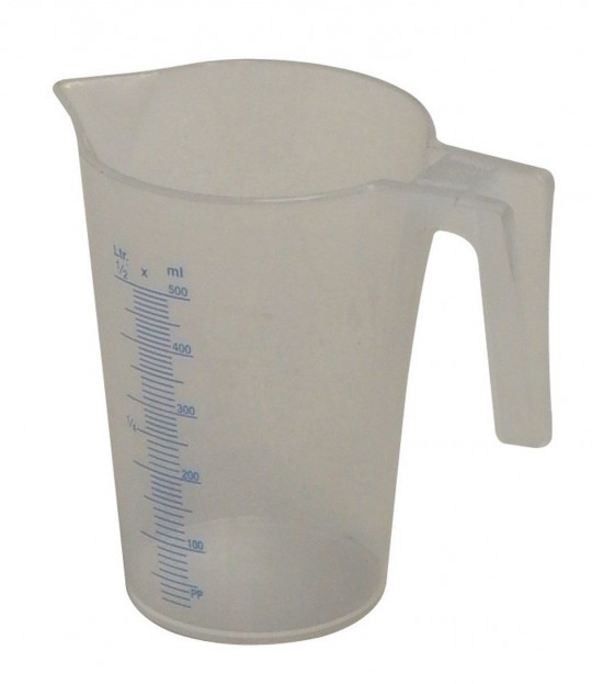 Målemugge, litermål, 0,5 liter, Mato J-PP 50