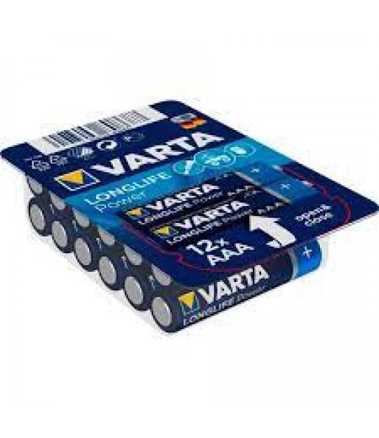 Batteri Varta AAA 12-pakk